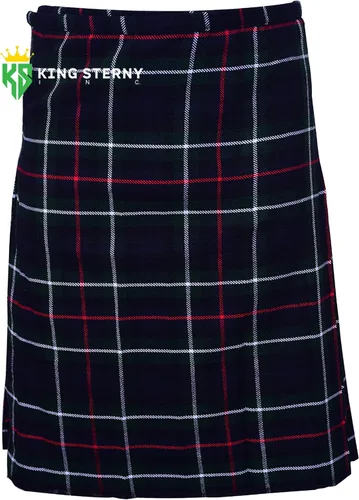 Vista 3 de Kilts For Men 5 Yard Scottish Outfit Kilt - Juego de Kilt para hombre, Highland Wear Tartan Kilt (Mackenzie, 48 pulgadas)