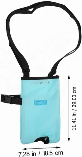 Vista 3 de Healifty Bolsa de drenaje de enfermería portátil con correa ajustable para pacientes ancianos, bolsa de almacenamiento de orina de 50.7 fl oz