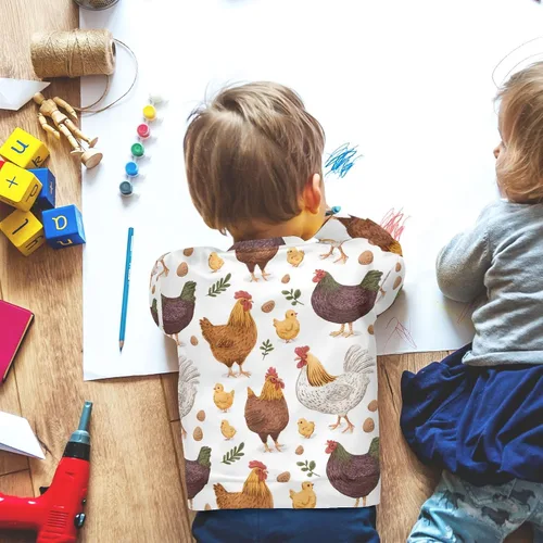 Vista 84 de Plaaee Sudadera de forro polar de manga larga con cuello redondo para niños o niñas, estampado de camiones monstruos, 4T