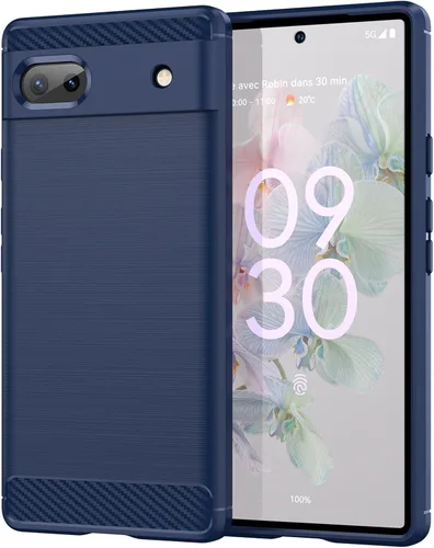Vista 27 de Funda para Pixel 4 XL Google 4 XL Funda de fibra de carbono TPU suave antideslizante duradera ligera cubierta protectora para Google Pixel 4 XL