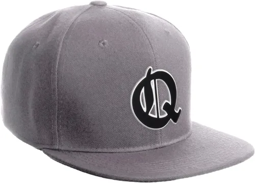 Vista 1008 de Daxton Gorra clásica con visera de billete plano con letras del alfabeto inglés antiguo de la A a la Z