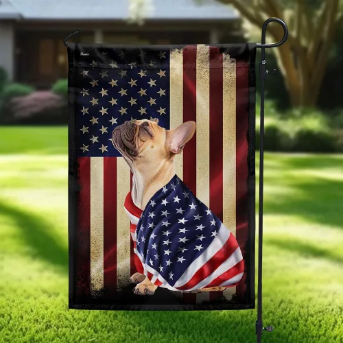 Vista 22 de Bandera Americana - Divertido Perro Pastor Alemán Bandera Americana TQN2748F, 3x5 pies. Bandera - Banderas de EE. UU. Poliéster Premium - Bandera