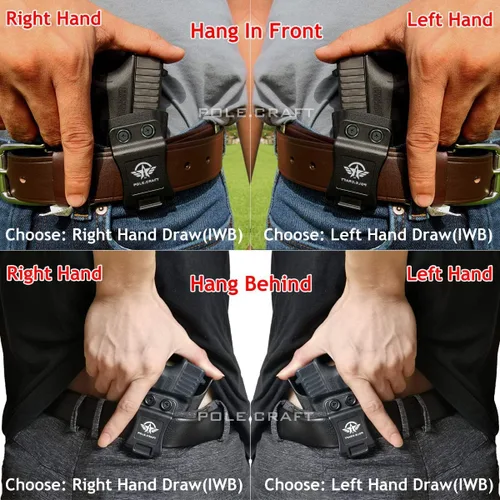 Vista 7 de Funda para Sig P226 IWB / OWB Kydex: Sig Sauer P226 de tamaño completo de 4.4'' de cañón - Portador oculto en la cintura interior / Portador