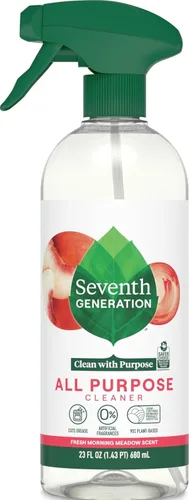 Vista 14 de Seventh Generation Limpiador Multiusos, Transparente y Sin Fragancia, Corta Grasa, 23 onzas líquidas