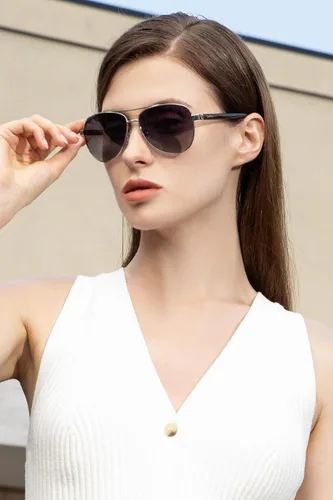 Vista 38 de CARFIA Gafas de sol polarizadas para mujer, protección UV, brazos de acetato, marco de metal, sombras para mujer, CA3216