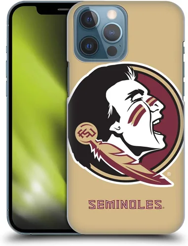 Vista 16 de Head Case Designs Funda rígida con licencia oficial de la Universidad Estatal de Florida FSU compatible con Apple iPhone 13 Pro Max