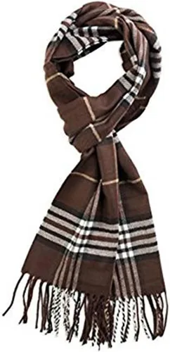 Vista 32 de Bufanda de invierno clásica con sensación de cachemira, colección súper suave