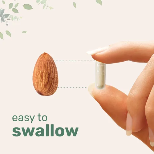 Vista 6 de KSM-66 Ashwagandha 1,000 mg por porción 120 cápsulas vegetales con pimienta negra para una mejor absorción y vitamina C liposoluble Extracto