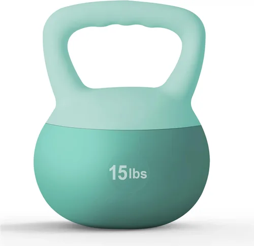 Vista 10 de DlandHome Pesas rusas para entrenamiento de fuerza, ideal para entrenamiento de cuerpo completo y entrenamiento de fuerza, mango de fácil agarre