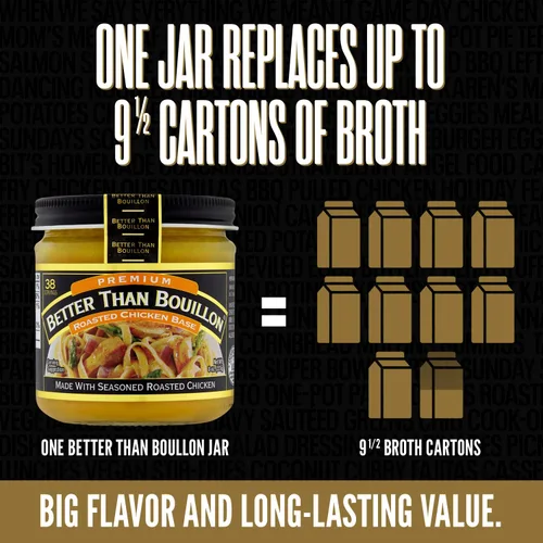 Vista 6 de Better Than Bouillon, base de pollo 8 oz