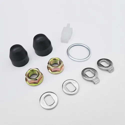 Vista 7 de E-Bike Hub Tuercas Motor Arandelas de seguridad para bicicletas Eléctricas Tuercas de bloqueo de rueda de bicicleta Motor Eje Tornillo Tornillo