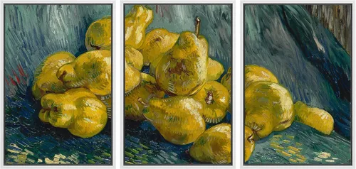 Vista 131 de wall26 Lienzo enmarcado para pared, juego de arte con flores de almendra de Vincent Van Gogh, naturaleza, ilustraciones de área silvestre, bellas