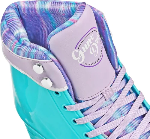 Vista 5 de Roller Derby Gumdrop - Patín ajustable para niños, color menta (3-6)