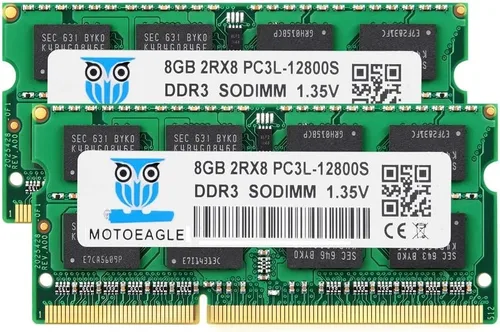 Vista 9 de Motoeagle DDR3-1066 SODIMM 8GB Kit (2X4GB) 2Rx8 PC3 8500 8500S 4GB DDR3 1066MHz 1067MHz CL7 204-Pin 1.5V Non-ECC Unbuffered Laptop Memory RAM Modules