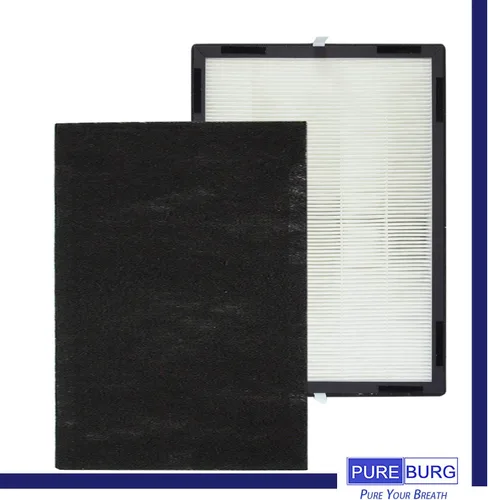 Vista 5 de PUREBURG LP350 Juego de filtros HEPA de repuesto compatible con LivePure LP-HF350 LP-PF900 compatible con purificadores de aire LivePure LP350TH
