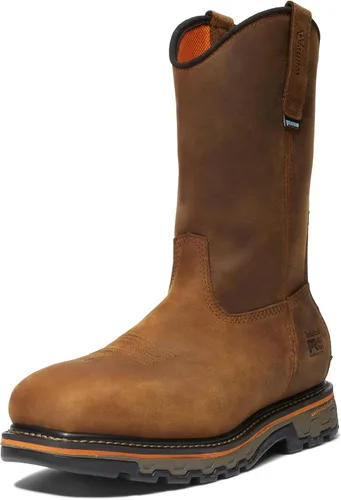 Vista 20 de Timberland PRO Botas de trabajo True Grit sin cordones con puntera compuesta para hombre Marrón-2024 Nuevo