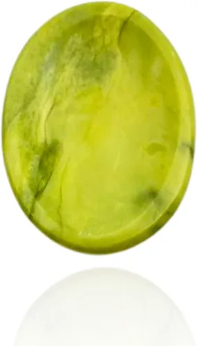 Vista 78 de GEMSCITE Piedras antiestrés del pulgar metafísicas con gemas preciosas para sanación con cristales Reiki, para hombres y mujeres, regalo Feng Shui