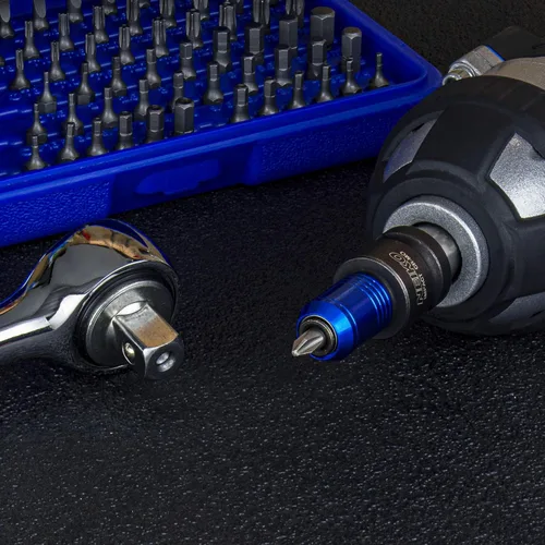 Vista 5 de Neiko 30275A Adaptador de llave de impacto para destornilladores de llave de trinquete, convertidor hembra de 1/2 pulgada a hexagonal de 1/4