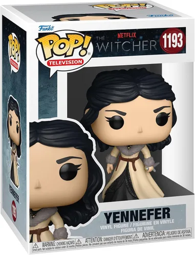 Vista 3 de POP The Witcher - Figura de vinilo Yennefer Funko (paquete con funda protectora de caja compatible)