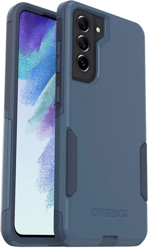 Vista 6 de OtterBox Commuter Series - Funda para Samsung Galaxy S21 FE 5G (solamente), embalaje no minorista, color negro