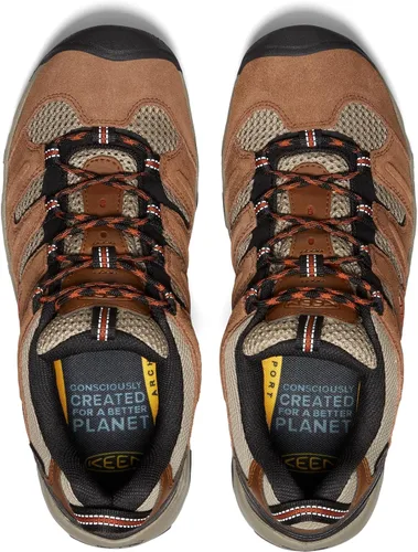 Vista 5 de KEEN Headout - Zapatos de senderismo impermeables de baja altura para hombre