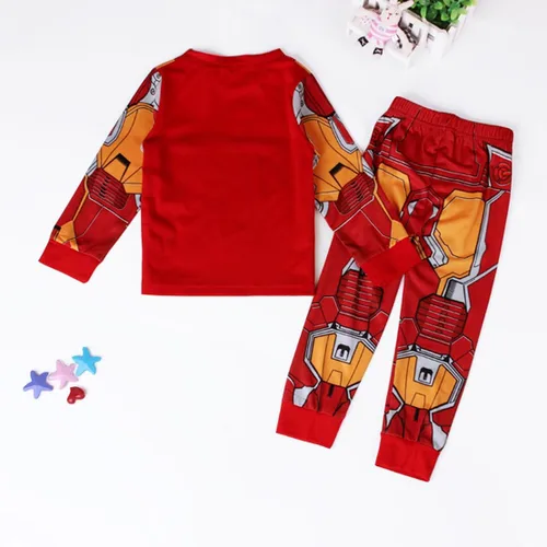 Vista 4 de Conjunto de pijama de algodón para niños y niñas