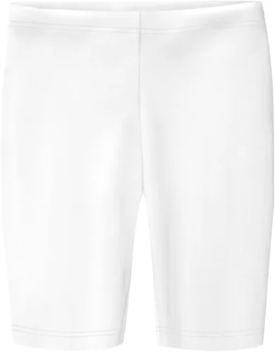 Vista 14 de Pantalones cortos largos de algodón para niñas, hechos en Estados Unidos, para jugar en la escuela y deportes Negro