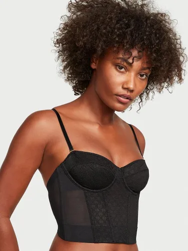 Vista 3 de Victoria's Secret VS Archives Monogram Bra Top, lencería de mujer (32B-38DD)