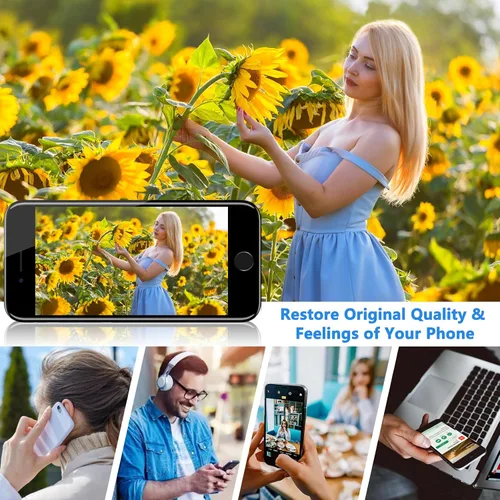 Vista 6 de Para iPhone 8/SE 2022 Reemplazo de pantalla de 3 generación, pantalla LCD de 4.7 pulgadas digitalizador de pantalla táctil con sello impermeable