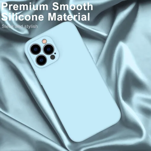 Vista 3 de DEENAKIN Funda para iPhone 14 Pro con protector de pantalla, cubierta de cámara mejorada, goma de gel de silicona suave probada contra caídas de 16