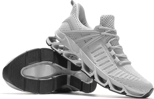 Vista 84 de TSIODFO Zapatillas de moda para correr y caminar para hombre