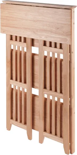 Vista 11 de Winsome Mission - Estantería de madera de haya de 4 niveles, natural