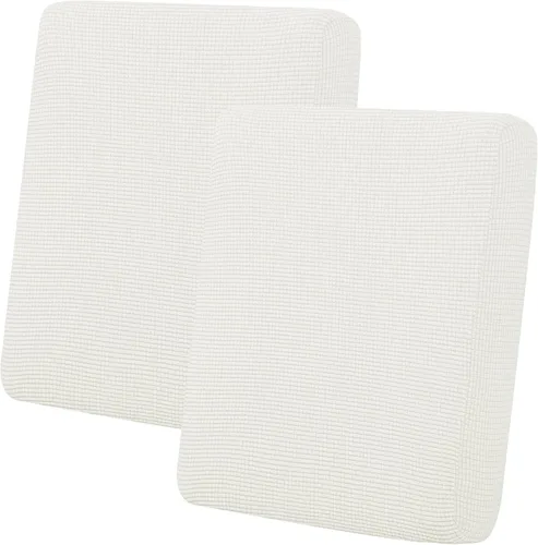 Vista 95 de Easy-Going - Funda de cojín elástica individual para sofá biplaza, sillón, funda de cojín protectora, suave, flexible con parte inferior elástica