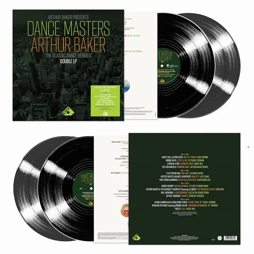Vista 3 de Arthur Baker Presents Dance Masters Arthur Baker The Classic Dance Remixes - 140gm Double Black
