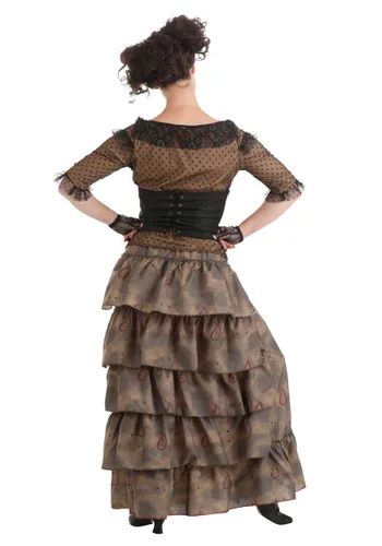 Vista 3 de Disfraz de Sra. Lovett de Sweeney Todd Multicolor