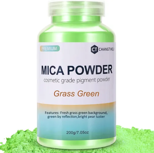 Vista 36 de CHANGTIKEJI Polvo de Mica, 24 Colores - 10g/Botella de Polvo de Pigmento Natural para Resina Epoxy, Fabricación de Jabón, Velas, Brillo de Labios