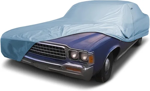 Vista 43 de iCarCover Funda de automóvil personalizada de alta calidad para AMC Ambassador 1965-1973, resistente, impermeable, para todo tipo de clima, lluvia