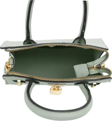 Vista 5 de EVVE Bolso de noche para mujer, bolso de mano para fiesta, mini bolso de cóctel, baile de graduación con cadena y cerradura