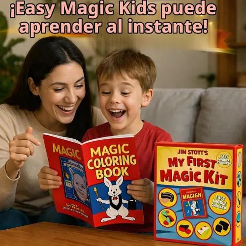 Vista 7 de Kit de magia “My First Magic Kit” de Jim Stott's, perfecto para principiantes y niños de todas las edades