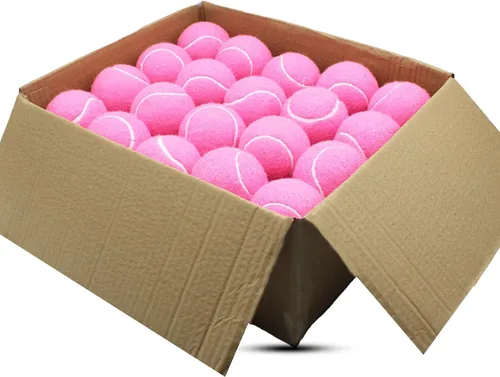 Vista 10 de SHYUJAJIE Pelotas de tenis, paquete de 40 pelotas de entrenamiento de tenis, pelotas de tenis de alta elasticidad para principiantes, pelotas