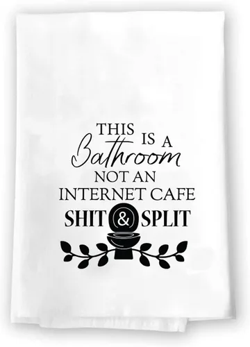 Vista 15 de Funny Novelty Bath Hand Towels Restroom Male Female Symbols Bathroom Country Rustic Farmhouse Modern Decor Hilarious Adult Crude Humor Home