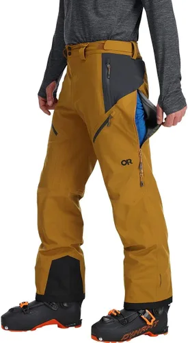 Vista 8 de Outdoor Research Pantalones Skyward II para hombre, pantalones de esquí ligeros para hombre