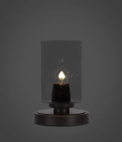 Vista 2 de Luna - Lámpara de mesa con 1 luz en granito oscuro (51-DG-300)