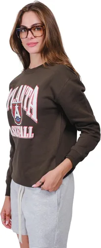 Vista 2 de Ultra Game Women's WNBA Official Super Soft Oversized Crew Sweatshirt