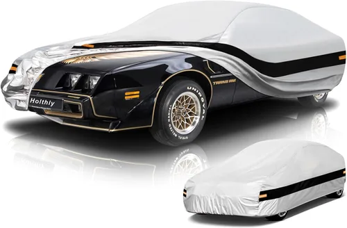 Vista 16 de Funda para Automóvil de 10 Capas Impermeable para Todo Clima para Coupé Hatchback, 100% Impermeable Fundas para Automóvil de Exterior Ajuste