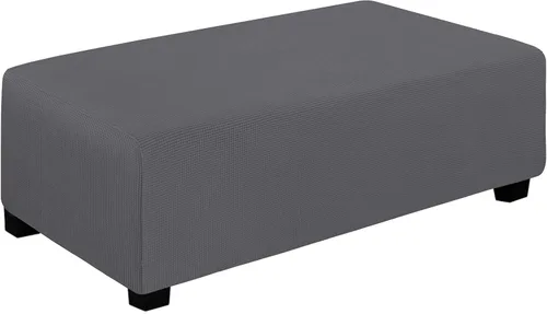 Vista 83 de Easy-Going Funda Elástica para Otomana Taburete de Almacenamiento Plegable Protector de Muebles Funda Rectangular Suave con Parte Inferior Elástica