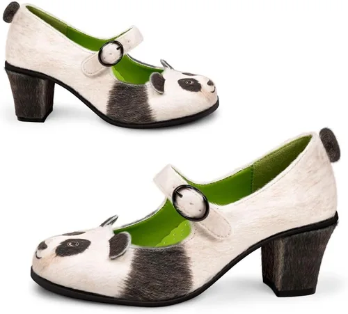 Vista 3 de Hot Chocolate Design Chocolaticas - Zapatos de tacón medio estilo Mary Jane, para mujer