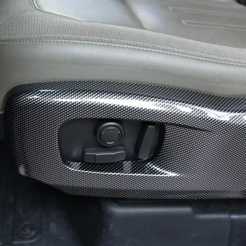 Vista 6 de Cubierta del panel de decoración lateral del asiento interior del automóvil para Land Rover Defender 110 2020 2021