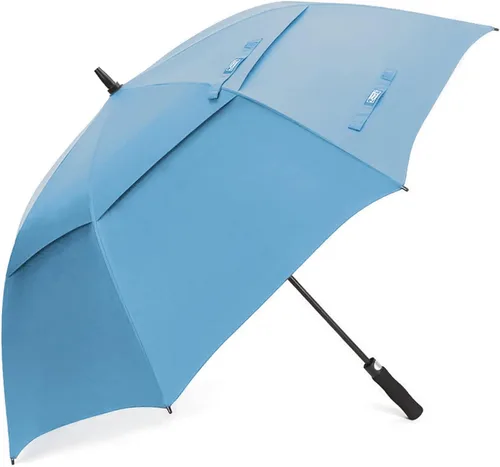 Vista 22 de G4Free Paraguas de Golf Automático Abierto de 47/54/62/68 Pulgadas de Tamaño Extra Grande con Doble Cubierta Ventilada Resistente al Viento e