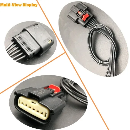 Vista 3 de Conector de luz antiniebla LED, enchufe de arnés compatible con Ford Mustang DRL 2018-2019
